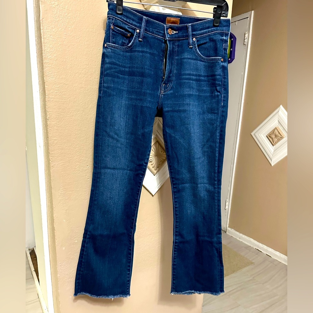 MOTHER Indigo Flare & Wide Leg Jeans